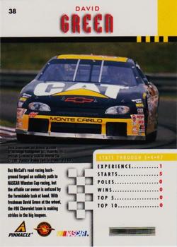 1997 Pinnacle #38 American Equipment Motorsports Back