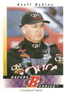 1997 Pinnacle Racer's Choice #7 Geoff Bodine Front