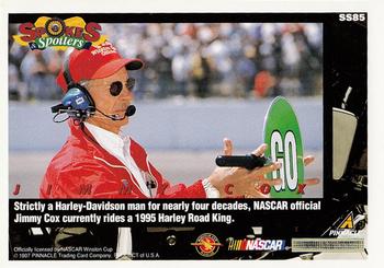 1997 Pinnacle Racer's Choice #SS85 Jimmy Cox Back