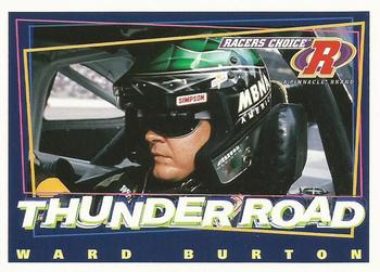 1997 Pinnacle Racer's Choice #101 Ward Burton Front
