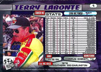 1997 Press Pass #1 Terry Labonte Back