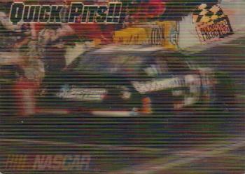 1997 Press Pass ActionVision #8 Dale Earnhardt Pit Stop Front