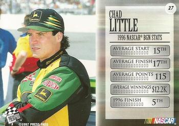 1997 Press Pass VIP #27 Chad Little Back