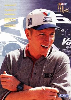 1997 SkyBox NASCAR Profile #44 Steve Hmiel Front