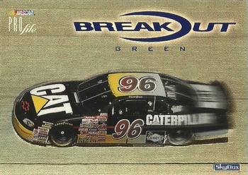 1997 SkyBox NASCAR Profile - Break Out #B9 David Green Front