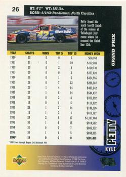 1997 Collector's Choice #26 Kyle Petty Back