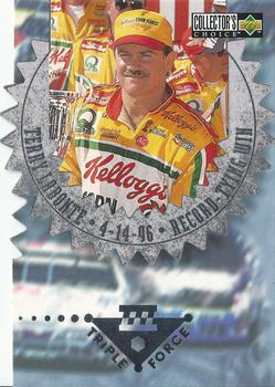 1997 Collector's Choice - Triple Force #3-D Terry Labonte Front