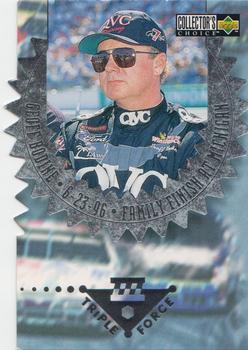 1997 Collector's Choice - Triple Force #3-H Geoff Bodine Front