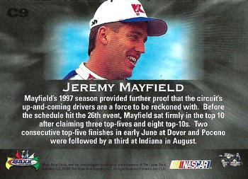 1997 Maxx - Chase the Champion #C9 Jeremy Mayfield Back