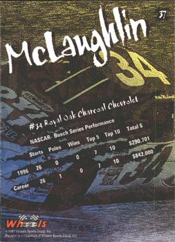 1997 Wheels Predator #37 Mike McLaughlin Back