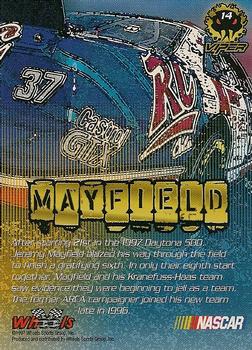 1997 Wheels Viper #14 Jeremy Mayfield Back