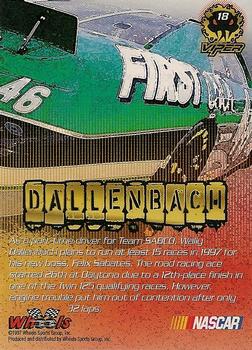 1997 Wheels Viper #18 Wally Dallenbach Back