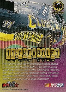1997 Wheels Viper #71 #11 Ford Back