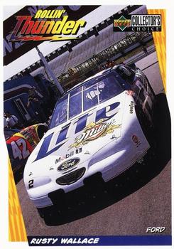 1998 Collector's Choice #38 Rusty Wallace's Car Front