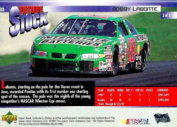 1998 Collector's Choice #83 Bobby Labonte Back