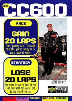 1998 Collector's Choice - CC600 #CC11 Geoff Bodine Front