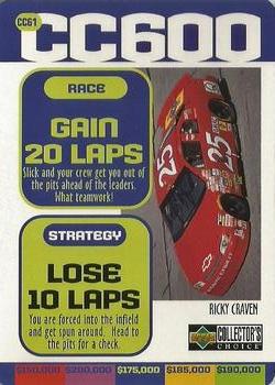 1998 Collector's Choice - CC600 #CC61 Ricky Craven's Car Front