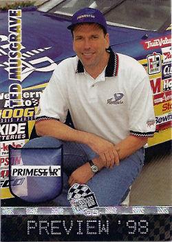 1998 Press Pass #62 Ted Musgrave Front