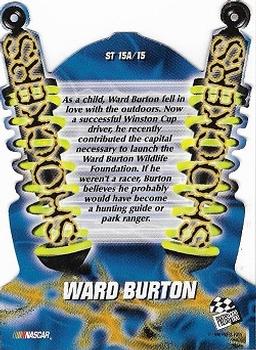 1998 Press Pass - Shockers #ST 15A Ward Burton Back