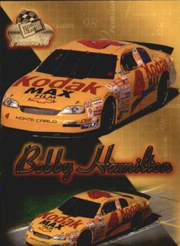 1998 Press Pass Premium #16 Bobby Hamilton's Car Front