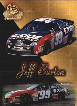 1998 Press Pass Premium #27 Jeff Burton's Car Front