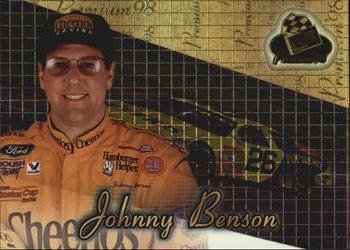 1998 Press Pass Premium #38 Johnny Benson Front