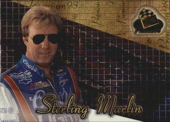 1998 Press Pass Premium #50 Sterling Marlin Front