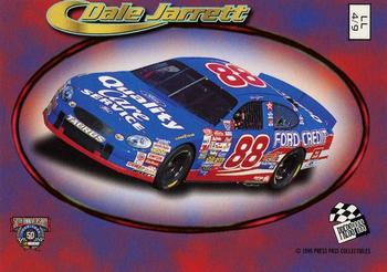 1998 Press Pass VIP - Lap Leader #LL 4 Dale Jarrett's Car Back