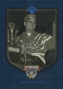 1998 Upper Deck Road to the Cup - 50th Anniversary #AN47 Jeff Gordon Front