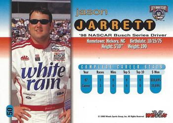 1998 Wheels #50 Jason Jarrett Back