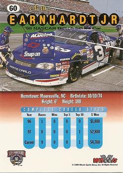 1998 Wheels #60 Dale Earnhardt Jr.'s Car Back