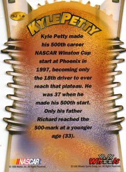 1998 Wheels High Gear - Gear Jammers #GJ 14 Kyle Petty Back