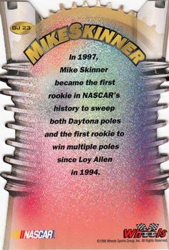 1998 Wheels High Gear - Gear Jammers #GJ 23 Mike Skinner Back