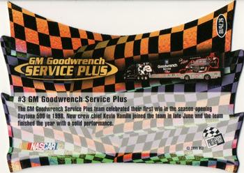 1999 Press Pass - Chase Cars #SC 7b Dale Earnhardt's Car Back