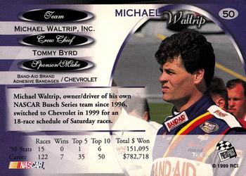 1999 Press Pass Premium #50 Michael Waltrip Back