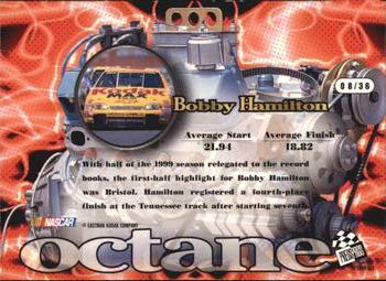 1999 Press Pass Stealth - Octane SLX #O 8 Bobby Hamilton Back