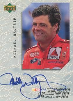 1999 Upper Deck Victory Circle - Signature Collection #MW Michael Waltrip Front