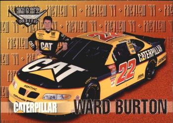 1999 Wheels High Gear #55 Ward Burton Front