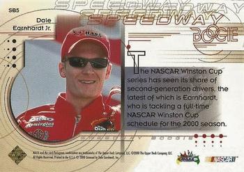 2000 Maxx - Speedway Boogie #SB5 Dale Earnhardt Jr. Back