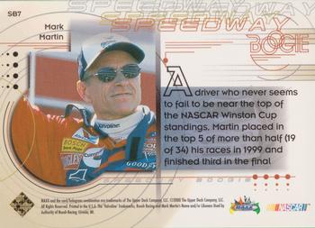 2000 Maxx - Speedway Boogie #SB7 Mark Martin Back