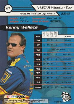 2000 Press Pass #21 Kenny Wallace Back