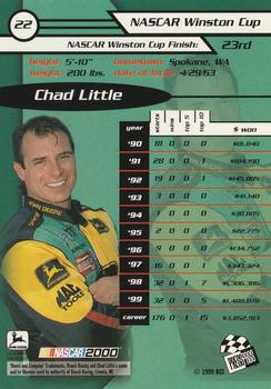 2000 Press Pass #22 Chad Little Back