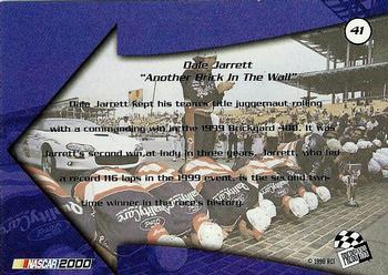 2000 Press Pass #41 Dale Jarrett Back