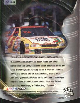 2000 Press Pass - Oil Can #OC 2 Terry Labonte Back