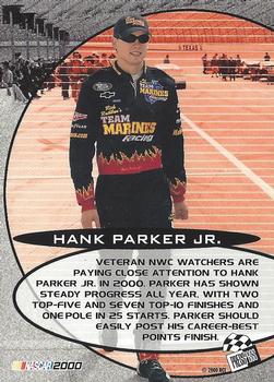 2000 Press Pass Optima #37 Hank Parker Jr. Back