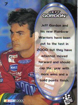 2000 Press Pass Optima #7 Jeff Gordon Back