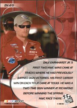 2000 Press Pass Optima - Encore #EN 4 Dale Earnhardt Jr. Back