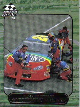 2000 Press Pass Stealth #35 #24 DuPont Automotive Finishes Front