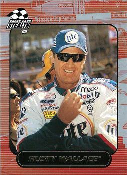 2000 Press Pass Stealth #4 Rusty Wallace Front