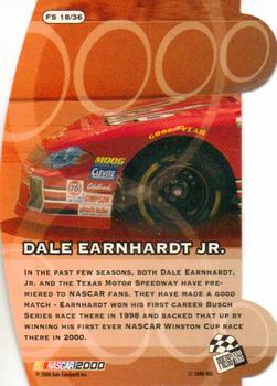2000 Press Pass Stealth - Fusion #FS 18 Dale Earnhardt Jr. Back